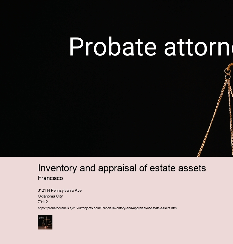 Inventory and appraisal of estate assets